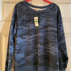 Camouflage Women’s Long Sleeve Top